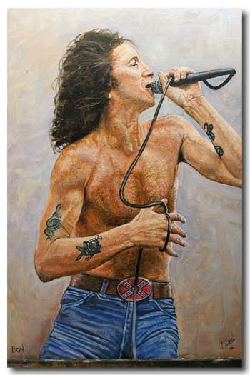 Bon Scott by Jason J. Swain